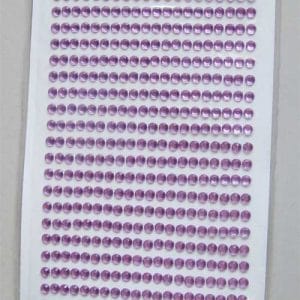 Say it in crystals - Small Bling Stickers - Lavendar