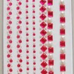 Say it in crystals - Bling Stickers - Pink