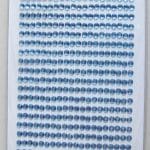 Say it in crystals - Small Bling Stickers - Dark Blue