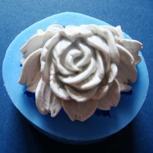 Single Extra Large Rose Silicone Clay Mould