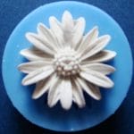 Single large Daisy Silicone Clay Mould