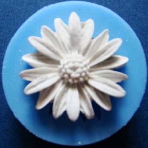 Single large Daisy Silicone Clay Mould