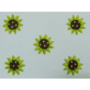 Sunflowers - Parrot Green