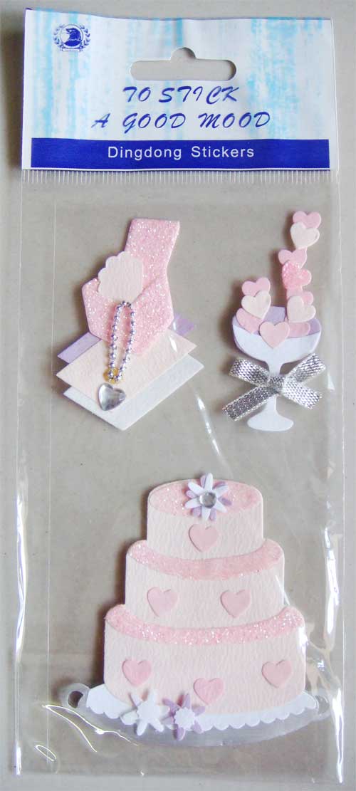 Wedding Stickers WeddingDinDongSticker Wedding Stickers