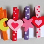 Assorted Wooden Clips - Stars, Moons and Hearts