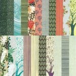 Assorted 12x12 Paper Pack - Bird Songs (Set of 46 sheets)