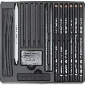 Cretacolor Black Box Art Set