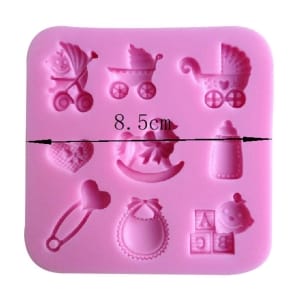 Baby Face & Toys Silicone Clay Mould