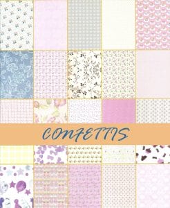 Assorted 12x12 Paper Pack - Confetties (Set of 50 sheets)