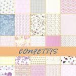 Assorted 12x12 Paper Pack - Confetties (Set of 50 sheets)