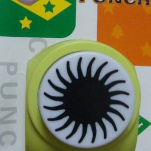 Jef Giant Craft Punch - Sun centre for flower