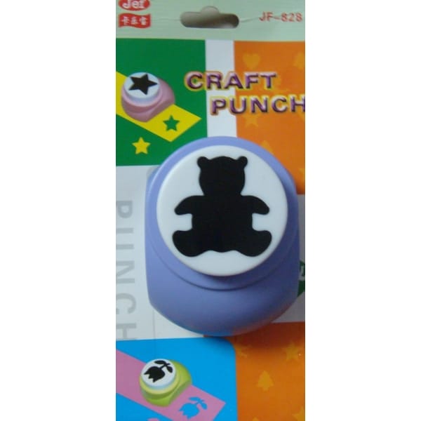 Jef Giant Craft Punch - Teddy Bear