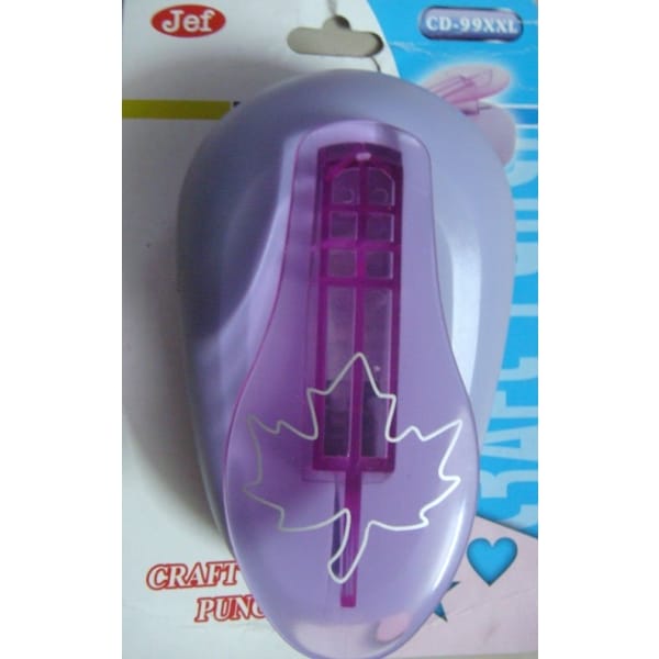 Jef Super Giant Craft Punch - Maple Leaf