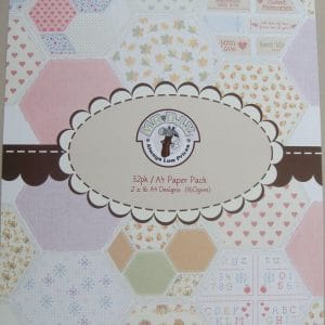 Assorted A4 Paper Pack - Quilt Pattern (Set of 32 sheets)