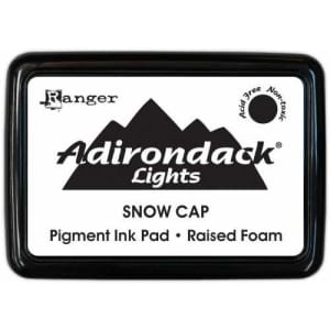 Adirondack Dye Ink Pad Lights - Snow Cap