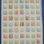 Alphabets Stickers - Vintage