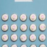 Floral Epoxy Brads - Design 2