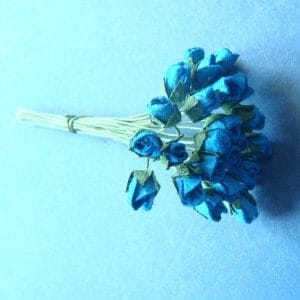 A bunch of Mini Flowers - Blue