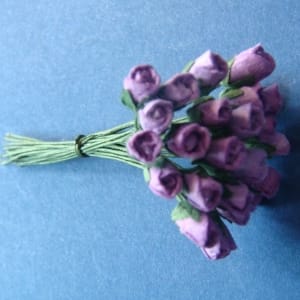 A bunch of Mini Flowers - Purple