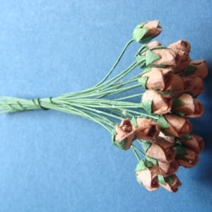 A bunch of Mini Flowers - Brown