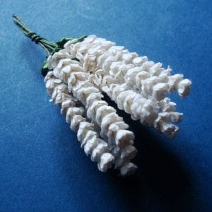 A Stem of Flowers - White (A pack contains 5 stems)