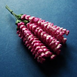 A Stem of Flowers - Pink and White (A pack contains 5 stems)