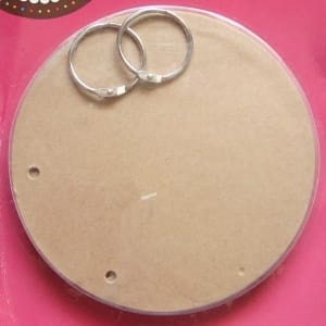 Chipboard Album - Circle