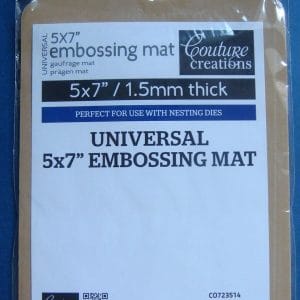 5 by 7 Embossing Mat by Couture Creations