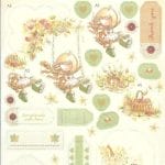 Paper Mania Die Cut Sentiment Stickers - Girl