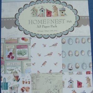 Assorted A5 Paper Pack - Home to Nest (Set of 20 sheets)