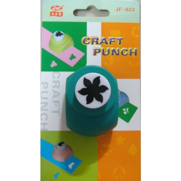 Jef Craft Punch - 6 petal curly end - Small