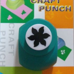 Jef Craft Punch - 6 petal curly end - Small