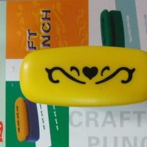 Jef Giant Craft Punch - Hearts and Swirls 1