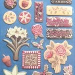 Creative Imaginations Stickers - Poinsettas