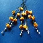 Stem with Flowers - Yellow