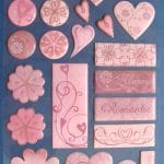 Creative Imatginations Stickers - True Love