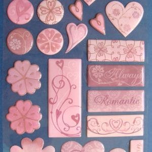 Creative Imatginations Stickers - True Love