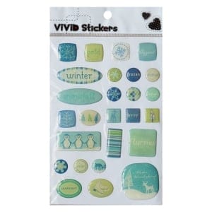 Vivid Stickers - Winter