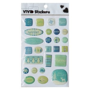 Vivid Stickers - Winter