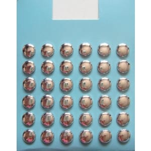 Metal Round Brads - Large