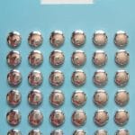 Metal Round Brads - Large