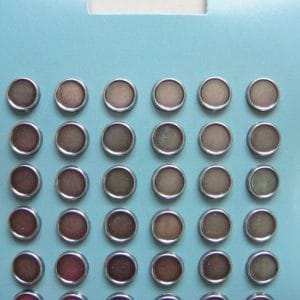 Metal Round Flat Brads - Large