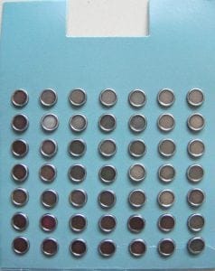 Metal Round Flat Brads - Small