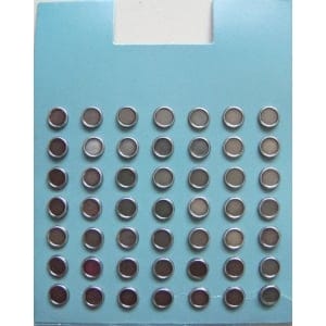 Metal Round Flat Brads - Small