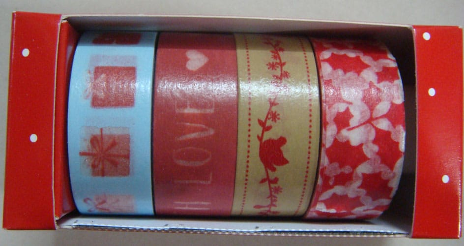 Christmas Washi Tape - Design 1