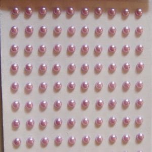 Say it in crystals - Small Pearl Stickers - Light Lavendar