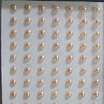 Say it in crystals - Medium Pearl Stickers - Light Peach