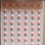 Say it in crystals - Large Pearl Stickers - Light Pink