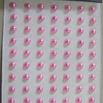 Say it in crystals - Medium Pearl Stickers - Pink