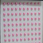 Say it in crystals - Small Pearl Stickers - Pink